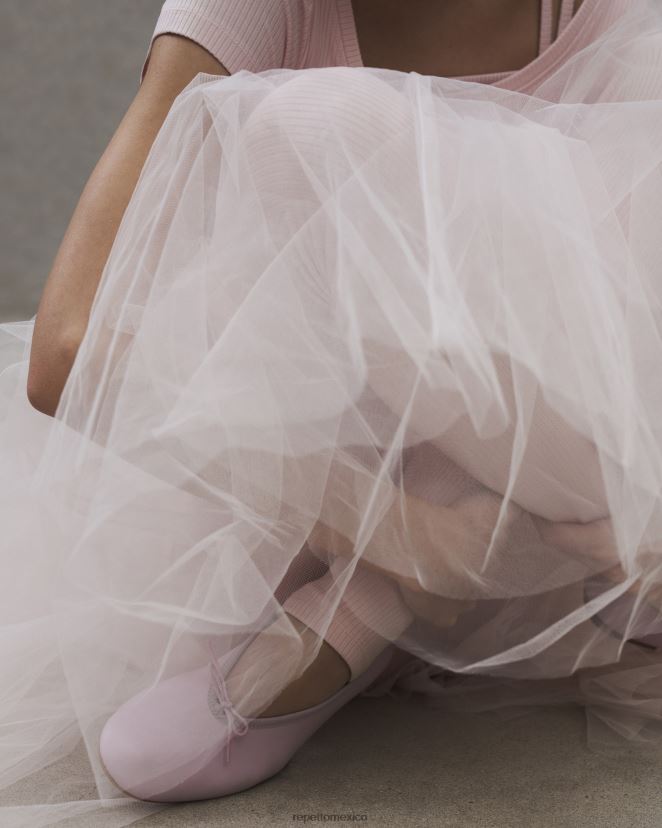 Repetto mujer bailarinas lilouh rosa viejo calzado H2NF2L74