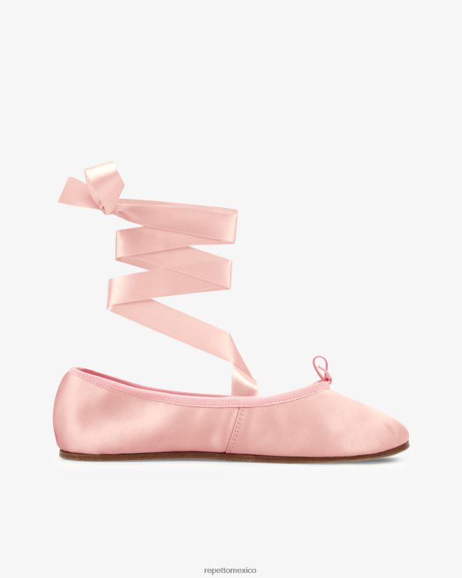 Repetto mujer bailarinas sophia - satén tutú rosa calzado H2NF2L43