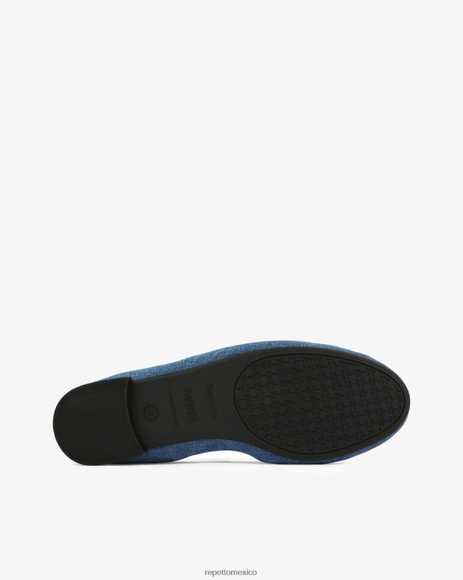 Repetto mujer joana mary janes azul everest calzado H2NF2L65