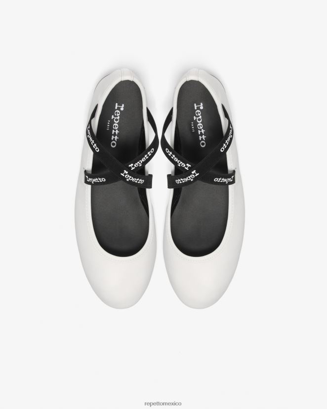 Repetto mujer joana mary janes blanco calzado H2NF2L66