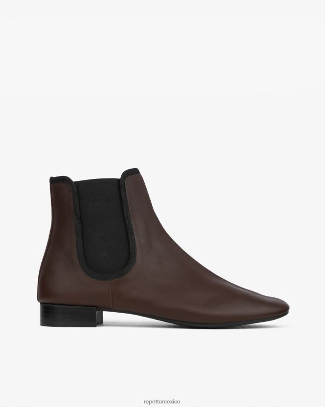 Repetto mujer botines elor marrón ristretto calzado H2NF2L198