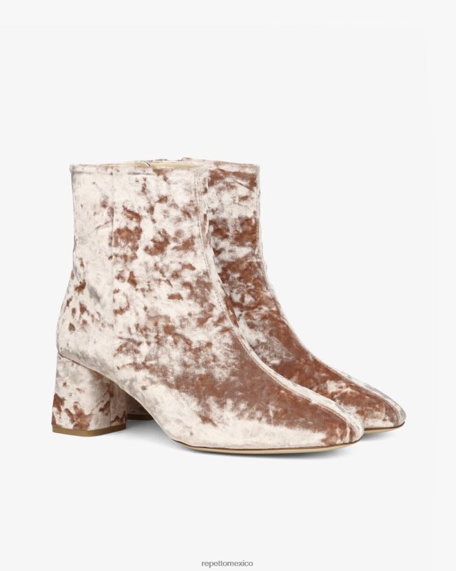 Repetto mujer botines melo rosa icónico calzado H2NF2L190