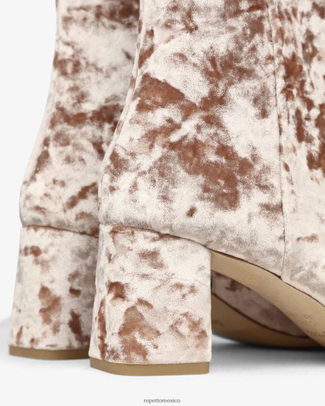 Repetto mujer botines melo rosa icónico calzado H2NF2L190