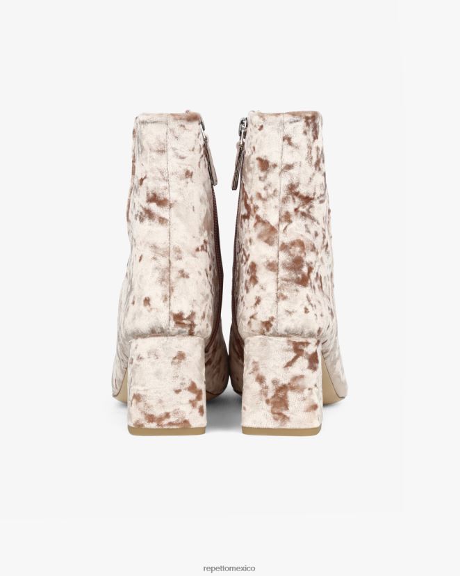 Repetto mujer botines melo rosa icónico calzado H2NF2L190