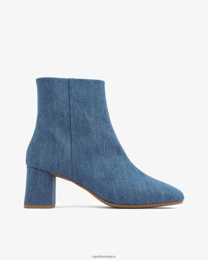 Repetto mujer botines phoebe azul everest calzado H2NF2L260