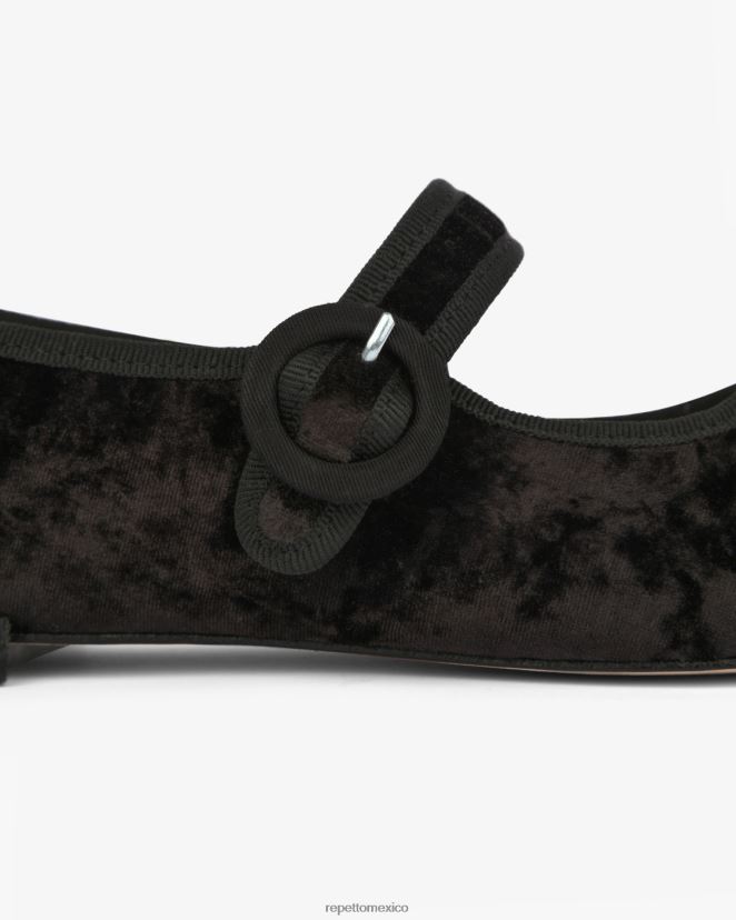 Repetto mujer merceditas georgia negro calzado H2NF2L162