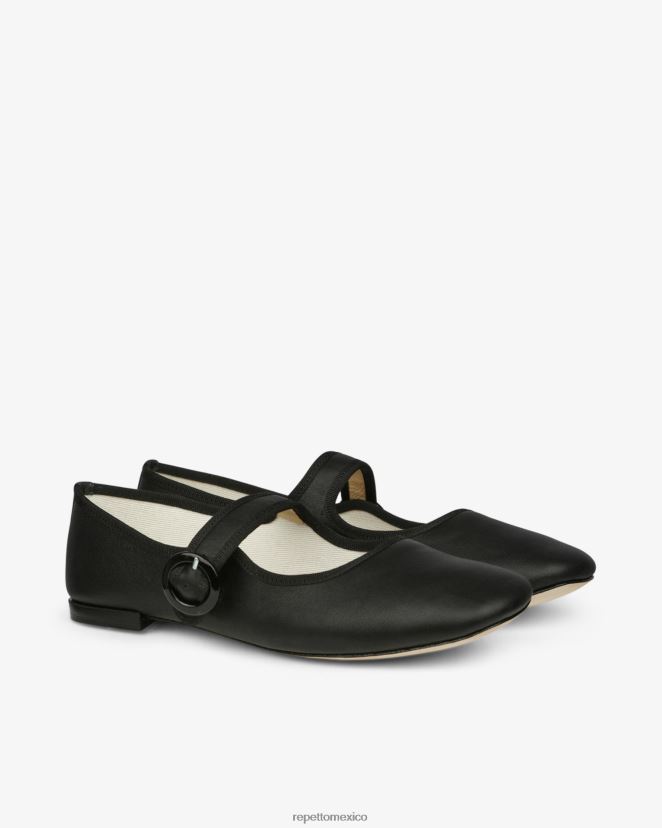 Repetto mujer merceditas georgia negro calzado H2NF2L169