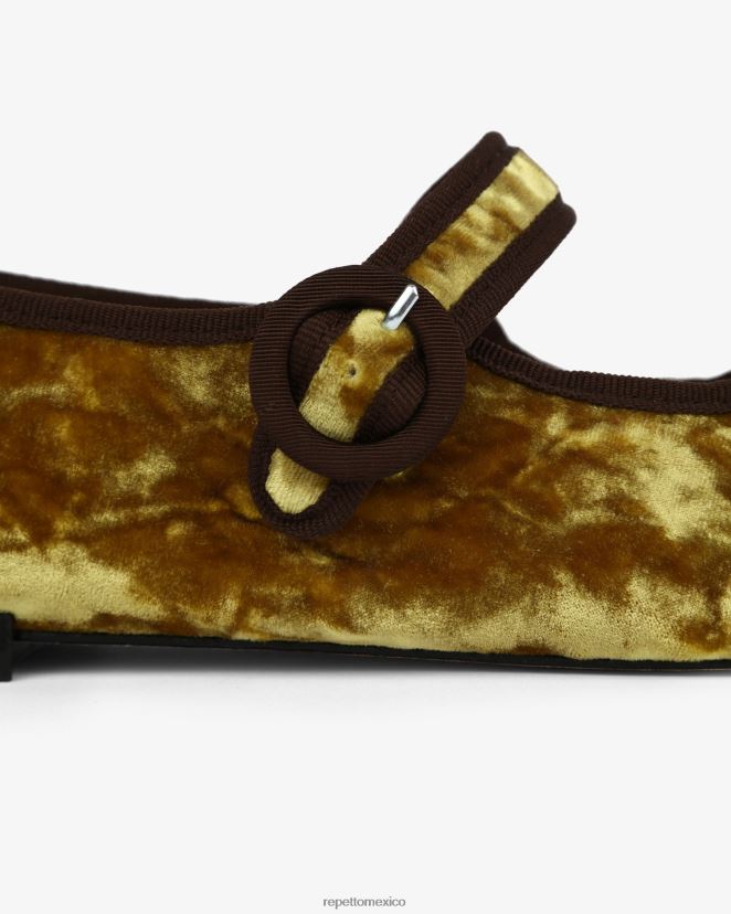 Repetto mujer merceditas georgia oro antiguo calzado H2NF2L163