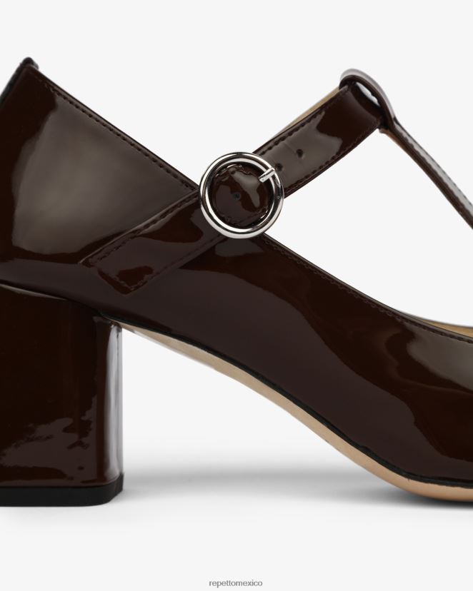 Repetto mujer tara mary janes marrón ristretto calzado H2NF2L178