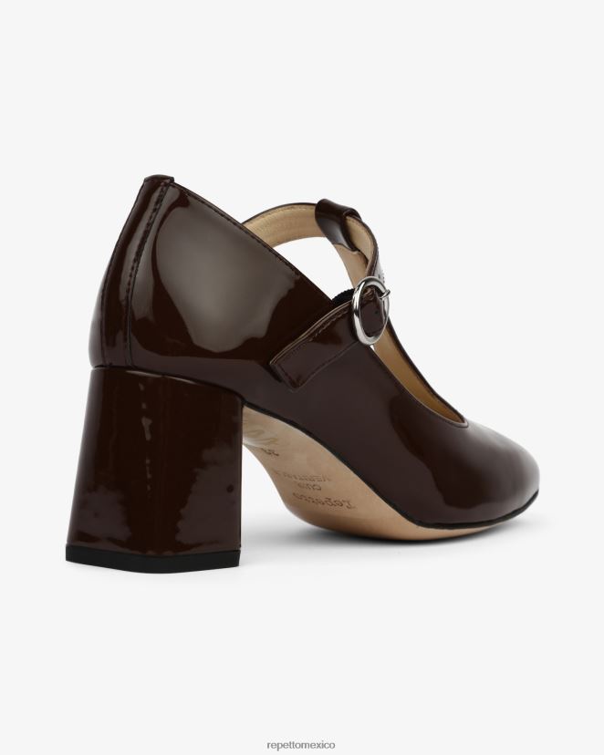Repetto mujer tara mary janes marrón ristretto calzado H2NF2L178