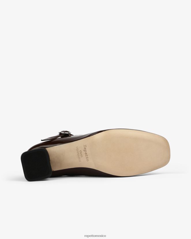 Repetto mujer tara mary janes marrón ristretto calzado H2NF2L178
