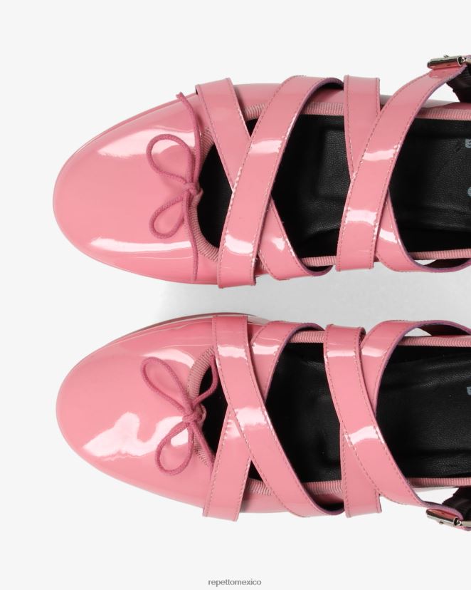 Repetto mujer x noir kei ninomiya - plataforma merceditas Bebé rosa calzado H2NF2L153