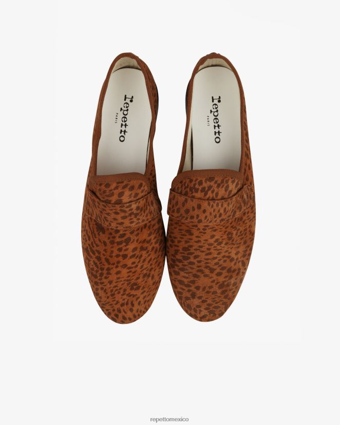 Repetto mujer mocasines michael camello cubano calzado H2NF2L225
