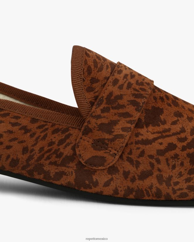 Repetto mujer mocasines michael camello cubano calzado H2NF2L225