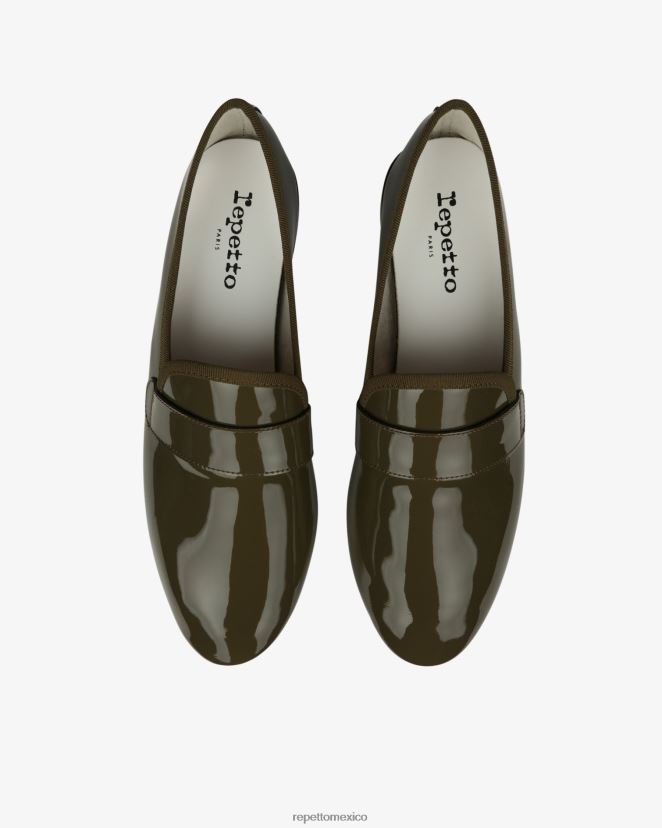Repetto mujer mocasines michael ir a verde calzado H2NF2L227