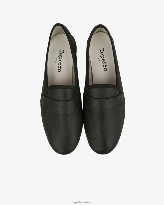 Repetto mujer mocasines michael negro calzado H2NF2L229