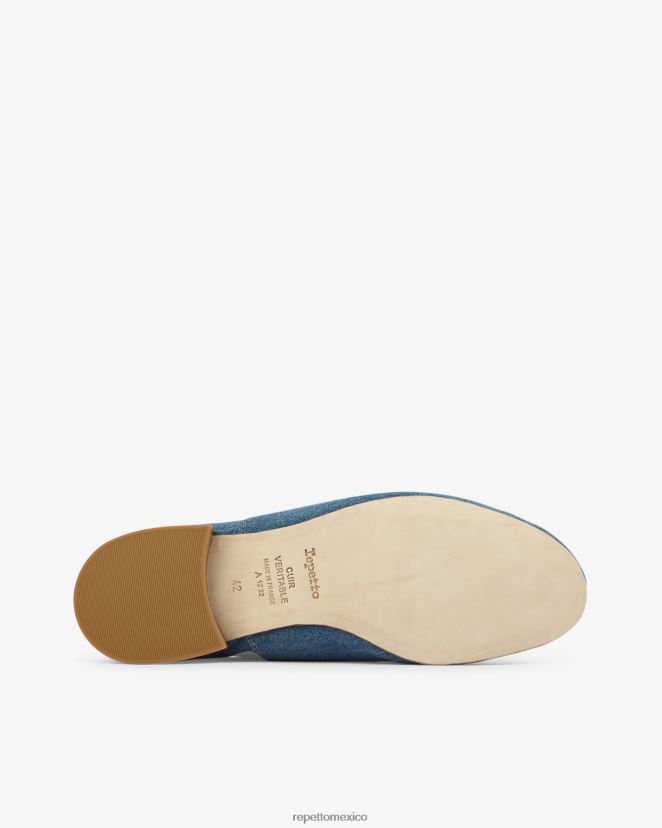 Repetto mujer zapato oxford zizi azul everest calzado H2NF2L261