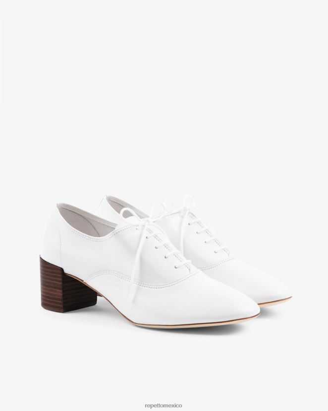 Repetto mujer zapatos oxford de fado blanco calzado H2NF2L208