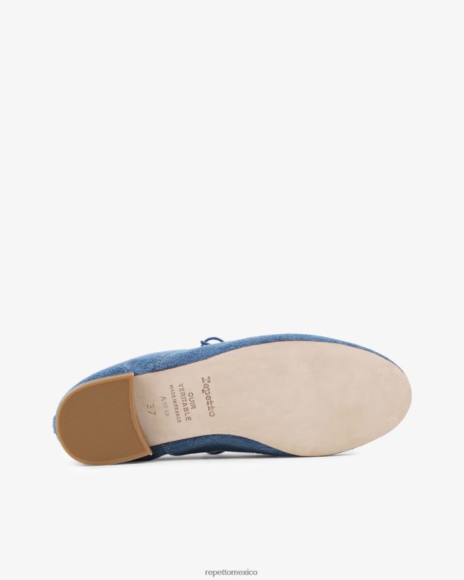Repetto mujer zapatos oxford zizi azul everest calzado H2NF2L211