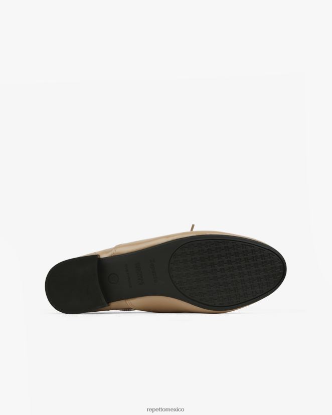 Repetto mujer zapatos oxford zizi beige cachemira calzado H2NF2L212
