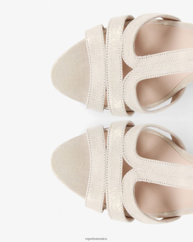 Repetto mujer sandalias de bikini espíritu blanco calzado H2NF2L243