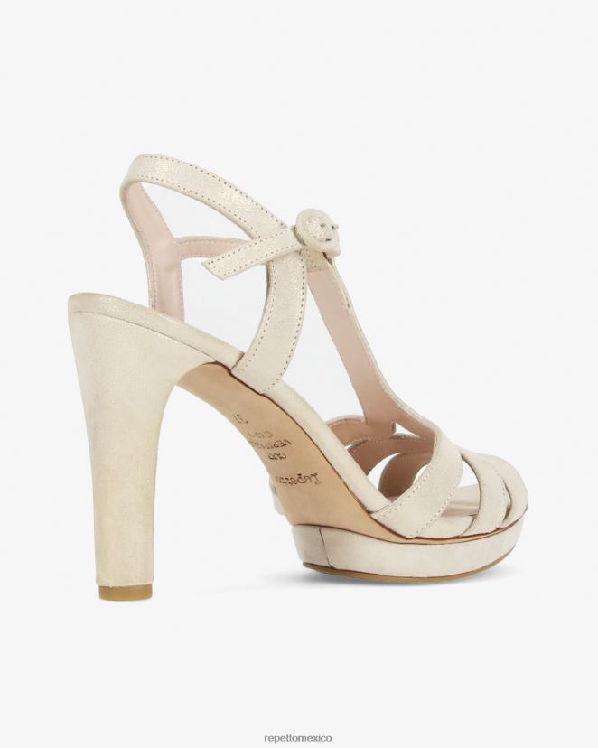 Repetto mujer sandalias de bikini espíritu blanco calzado H2NF2L243