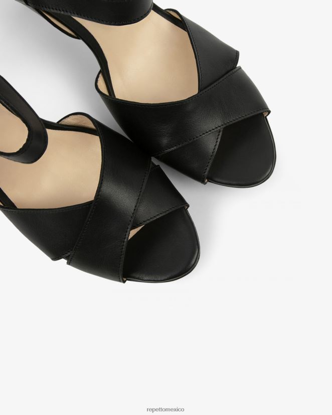 Repetto mujer sandalias timy negro calzado H2NF2L241
