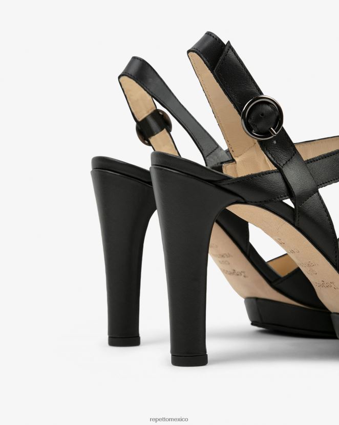 Repetto mujer sandalias timy negro calzado H2NF2L241