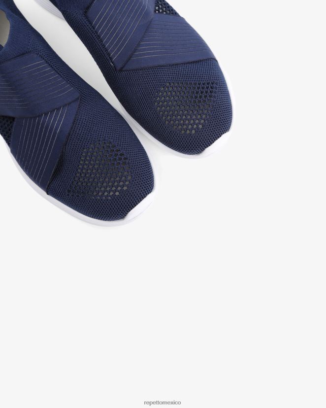 Repetto mujer zapatillas de baile Azul marino calzado H2NF2L254