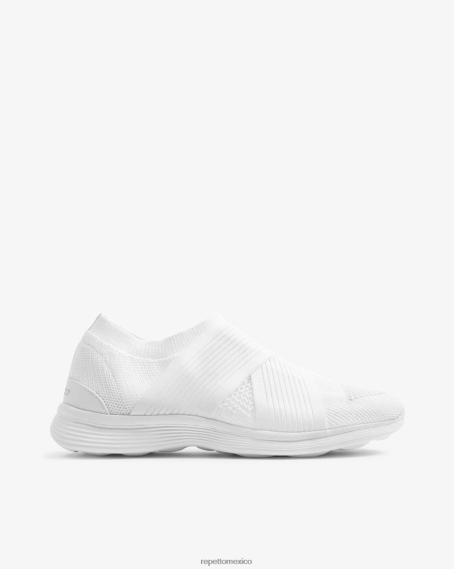 Repetto mujer zapatillas de baile blanco calzado H2NF2L256