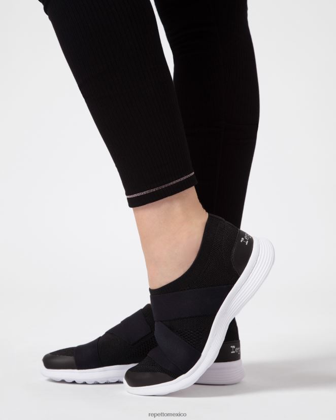 Repetto mujer zapatillas de baile negro calzado H2NF2L253