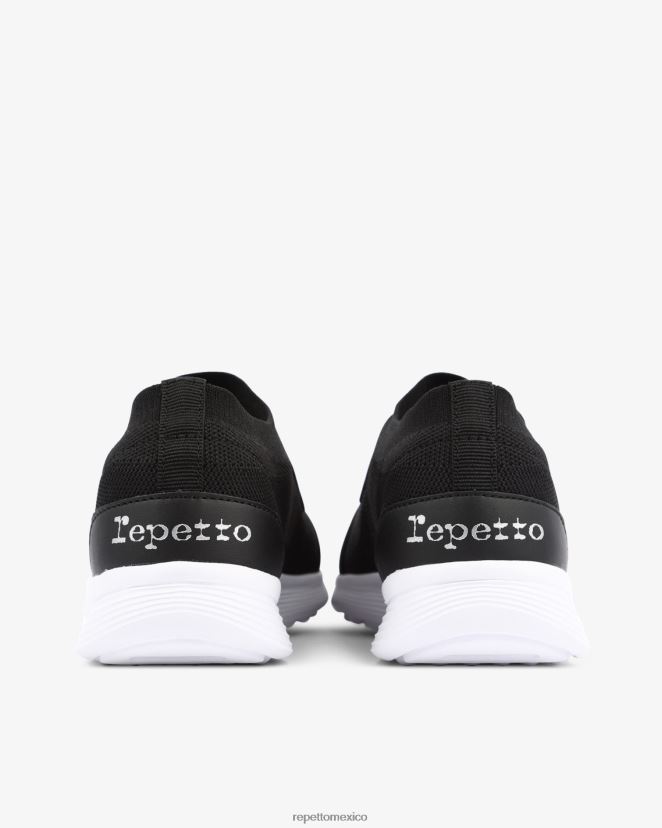 Repetto mujer zapatillas de baile ruban negro calzado H2NF2L252