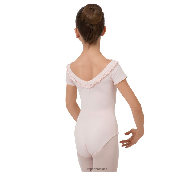 Repetto niños leotardo de manga corta moda ropa H2NF2L667