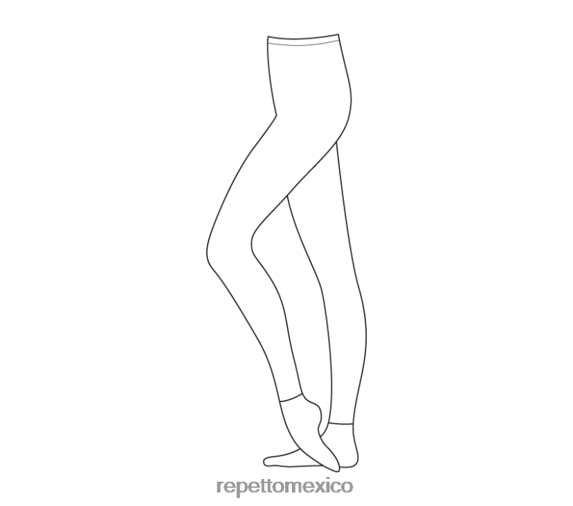 Repetto niños medias sin pies moda ropa H2NF2L761