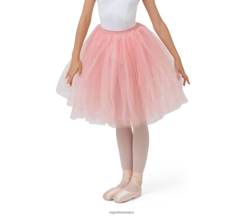 Repetto niños falda larga de tul moda ropa H2NF2L736