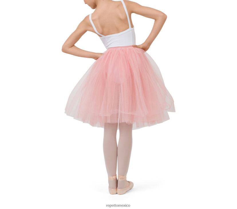 Repetto niños falda larga de tul moda ropa H2NF2L736